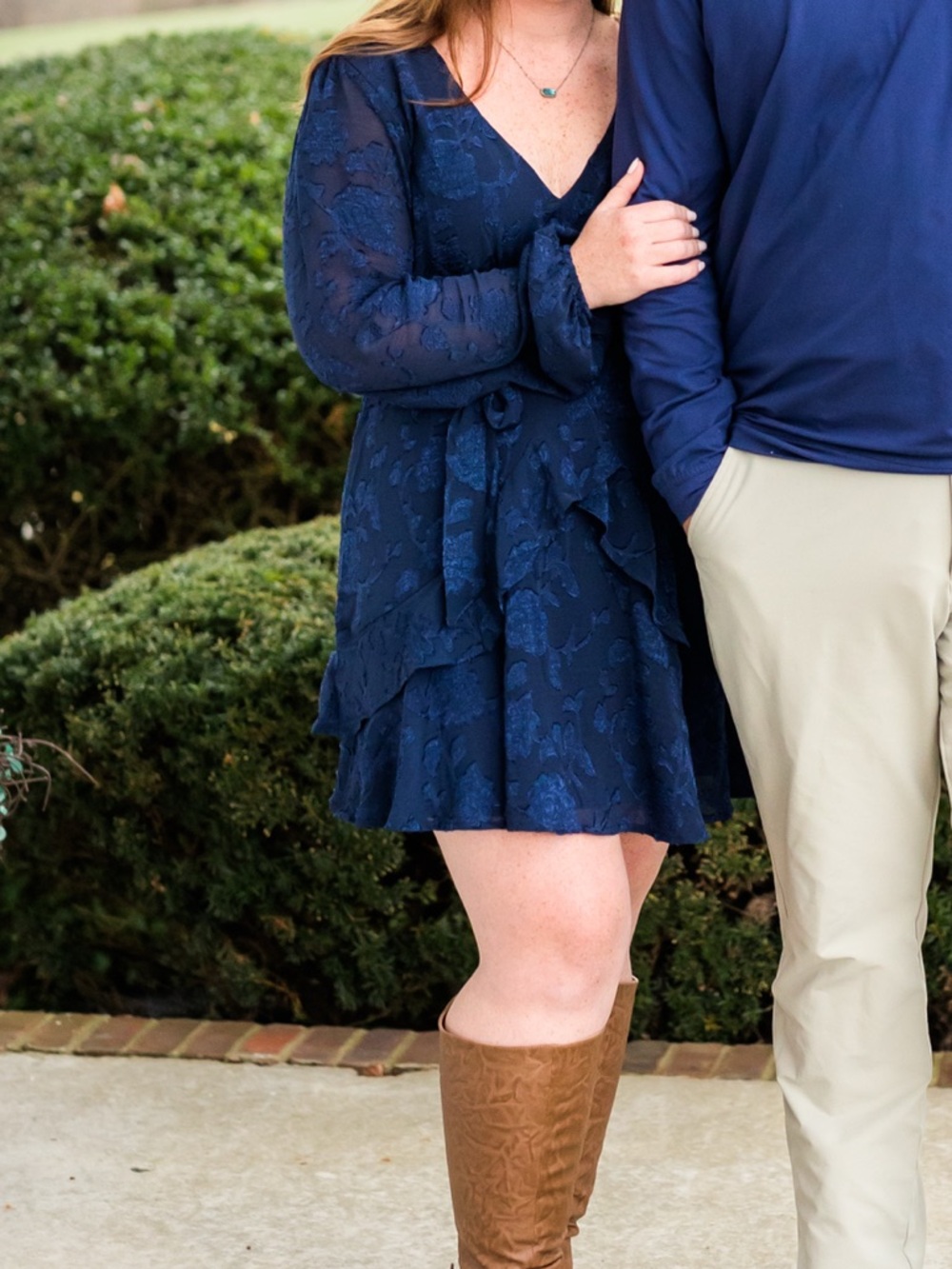 Blue Lace Dress